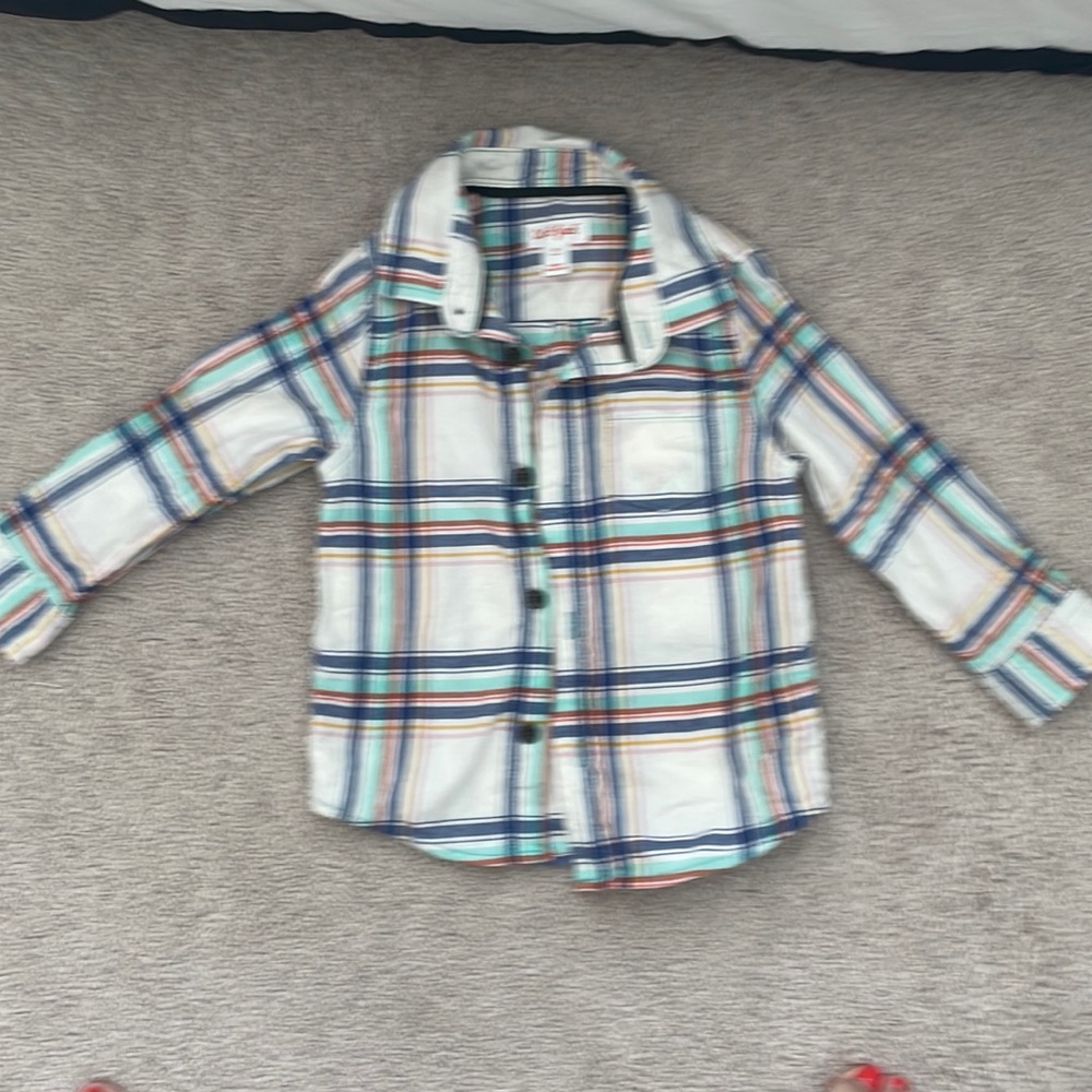 Toddler button up